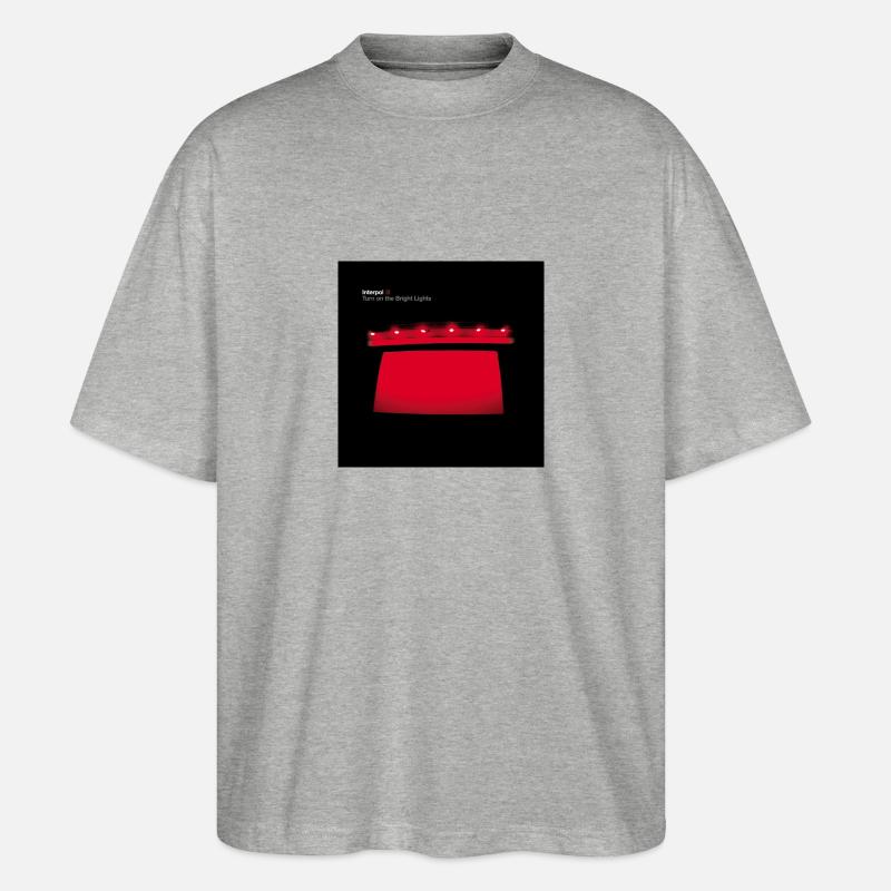Interpol - Stanley/Stella Oversized Unisex Organic T-shirt Blaster 2.0 - heather grey
