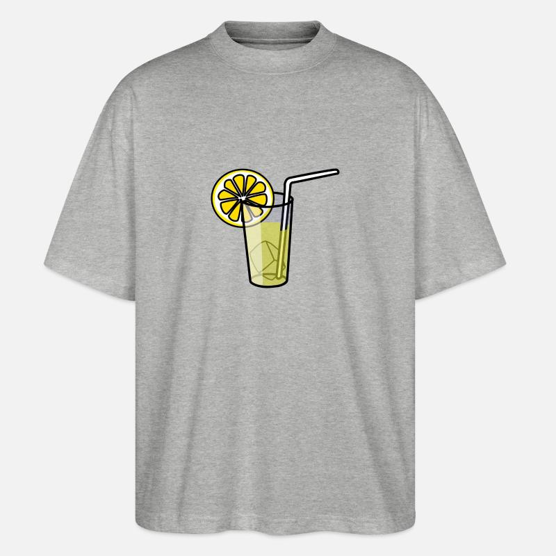Lemonade - Stanley/Stella Oversized Unisex Bio T-Shirt Blaster 2.0 - Grau meliert