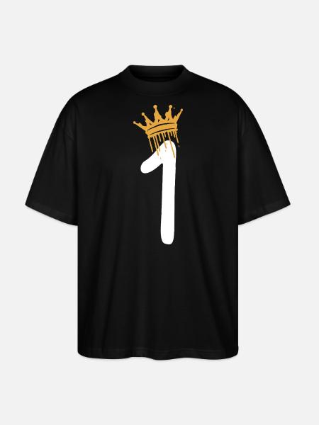 1 - Stanley/Stella Oversized Unisex Bio T-Shirt Blaster 2.0 - Schwarz