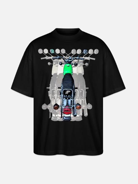 Simson S51 - Stanley/Stella Oversized Unisex Bio T-Shirt Blaster 2.0 - Schwarz