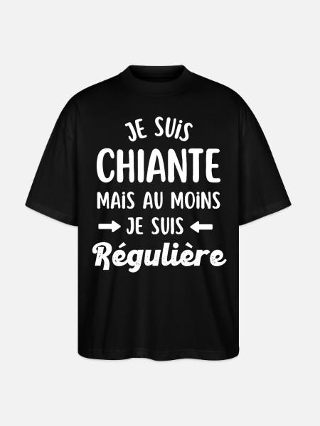 Nervige Frau - Stanley/Stella Oversized Unisex Bio T-Shirt Blaster 2.0 - Schwarz