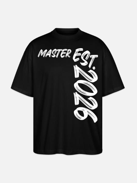 Master Est. 2026 - Stanley/Stella Oversized Unisex Bio T-Shirt Blaster 2.0 - Schwarz