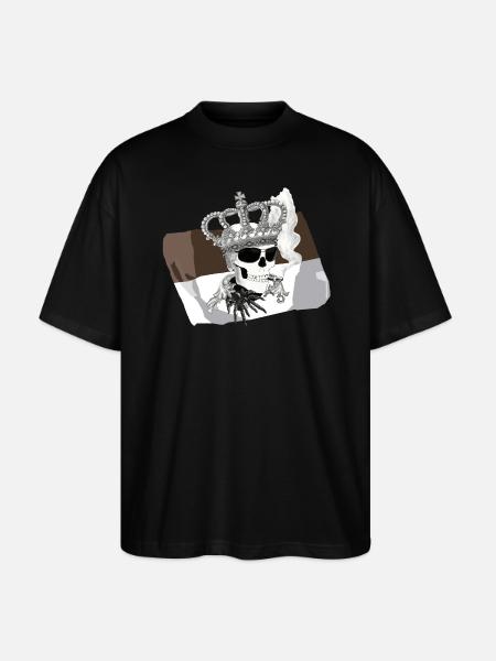 Fanshirt - Stanley/Stella Oversized Unisex Bio T-Shirt Blaster 2.0 - Schwarz