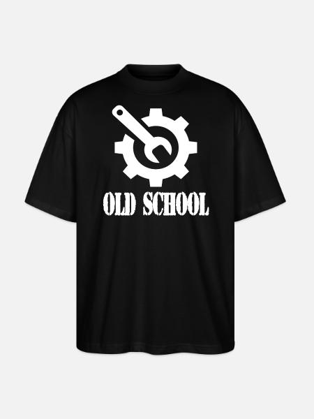 Alte Schule - Stanley/Stella Oversized Unisex Bio T-Shirt Blaster 2.0 - Schwarz