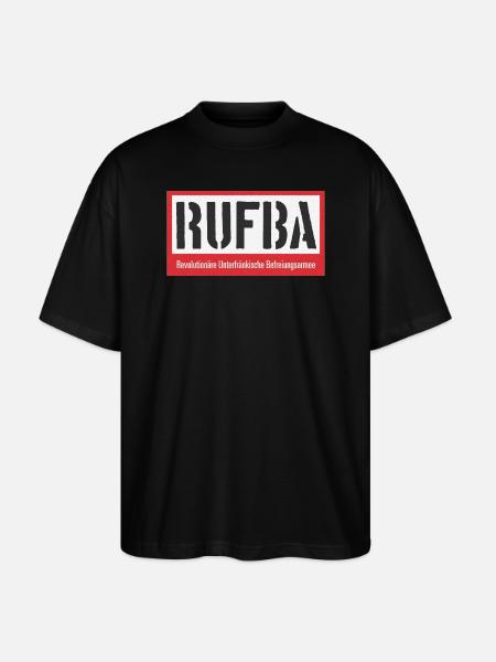 RUFBA - Stanley/Stella Oversized Unisex Bio T-Shirt Blaster 2.0 - Schwarz