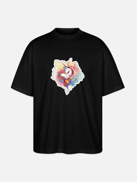Pride LGBTQIA+ - Stanley/Stella Oversized Unisex Bio T-Shirt Blaster 2.0 - Schwarz