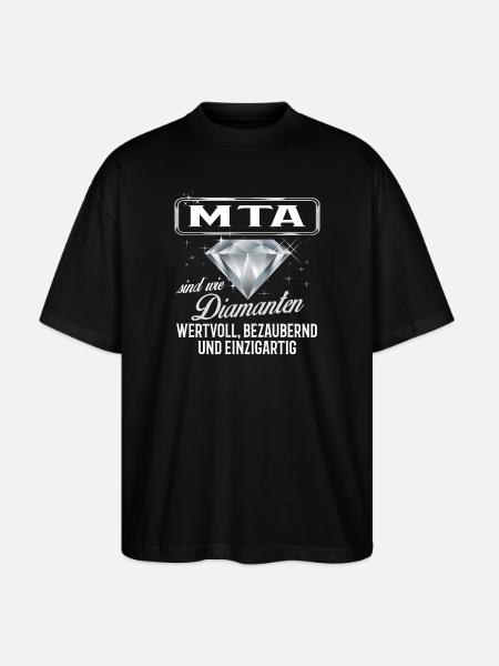 MTA - DM - Stanley/Stella Oversized Unisex Bio T-Shirt Blaster 2.0 - Schwarz