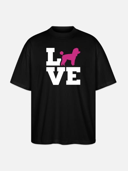 Toy Pudel - Stanley/Stella Oversized Unisex Bio T-Shirt Blaster 2.0 - Schwarz