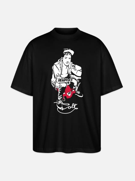 Colt Hellraiser Bobbycar - Stanley/Stella Oversized Unisex Bio T-Shirt Blaster 2.0 - Schwarz