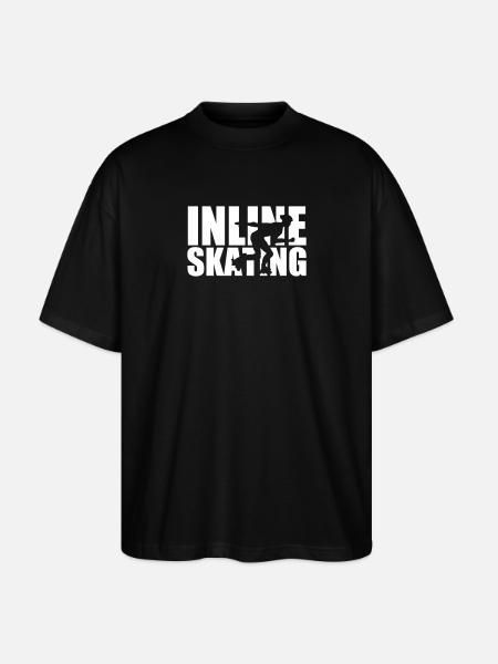 Inline skating - Stanley/Stella Oversized Unisex Bio T-Shirt Blaster 2.0 - Schwarz