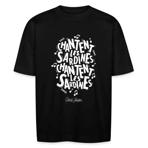 Les Sardines - T-shirt bio BLASTER oversize Stanley/Stella Unisexe
