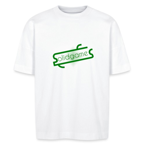 Solidgames Crewneck Grey - Stanley/Stella BLASTER unisex oversize organic T-shirt