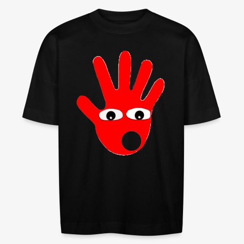 Hände mit Augen - T-shirt bio BLASTER oversize Stanley/Stella Unisexe