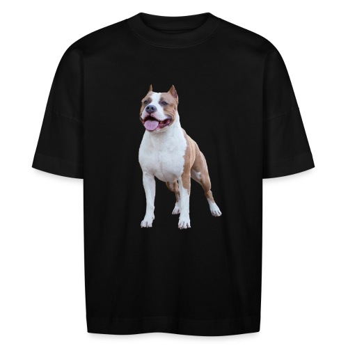 American Staffordshire Terrier - Stanley/Stella Unisex Oversize Bio-T-Shirt BLASTER