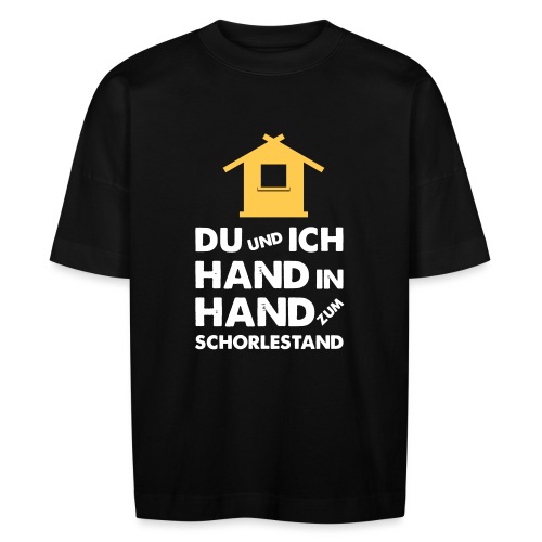 Hand in Hand zum Schorlestand / Gruppenshirt - Stanley/Stella Unisex Oversize Bio-T-Shirt BLASTER
