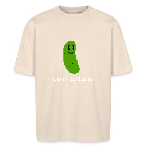 8-bit Pickle (Dark T-Shirt) - Maglietta oversize BLASTER ecologica di Stanley/Stella