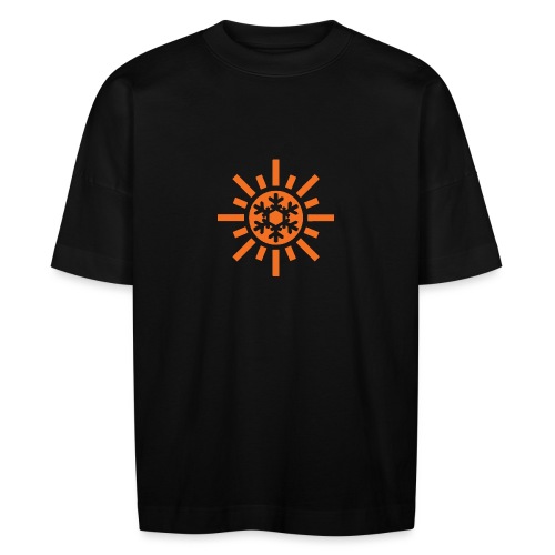 Sunflake Mens Baseball T-Shirt - Stanley/Stella BLASTER unisex oversize organic T-shirt