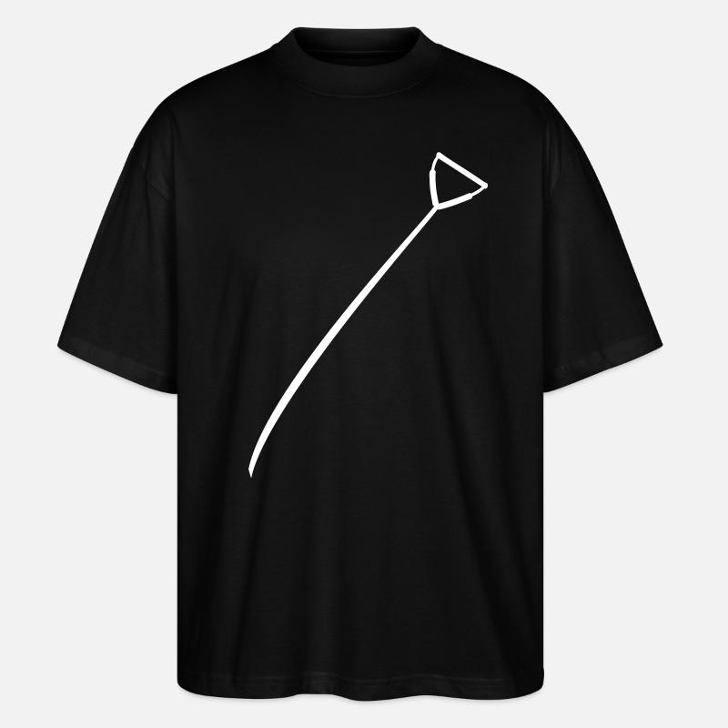 rope_2 - Stanley/Stella Oversized Unisex Bio T-Shirt Blaster 2.0 - Schwarz