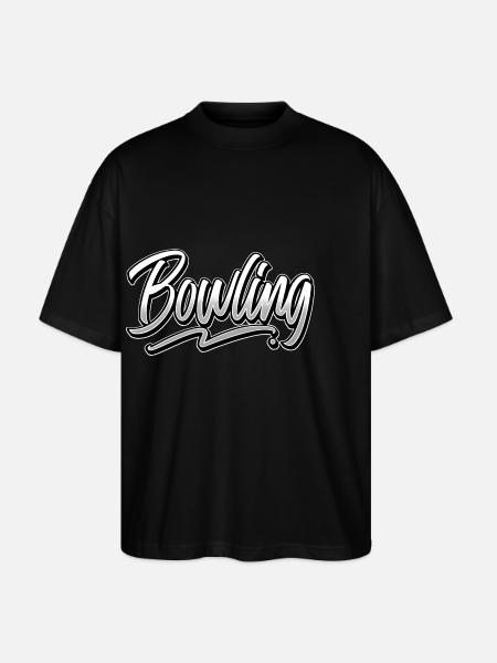 Bowling - Stanley/Stella Oversized Unisex Organic T-shirt Blaster 2.0 - black