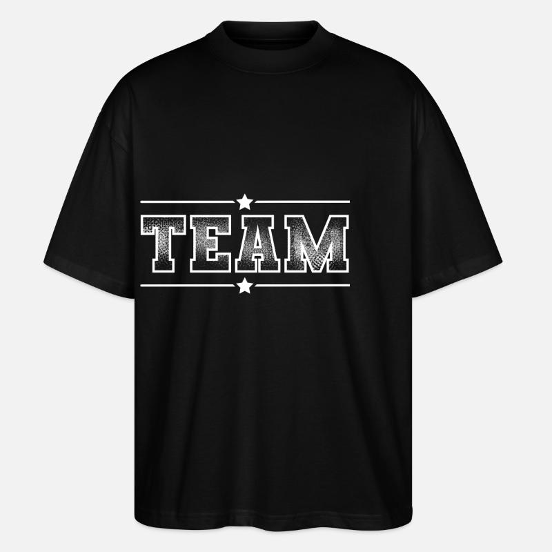 Team - Stanley/Stella Oversized Unisex Bio T-Shirt Blaster 2.0 - Schwarz