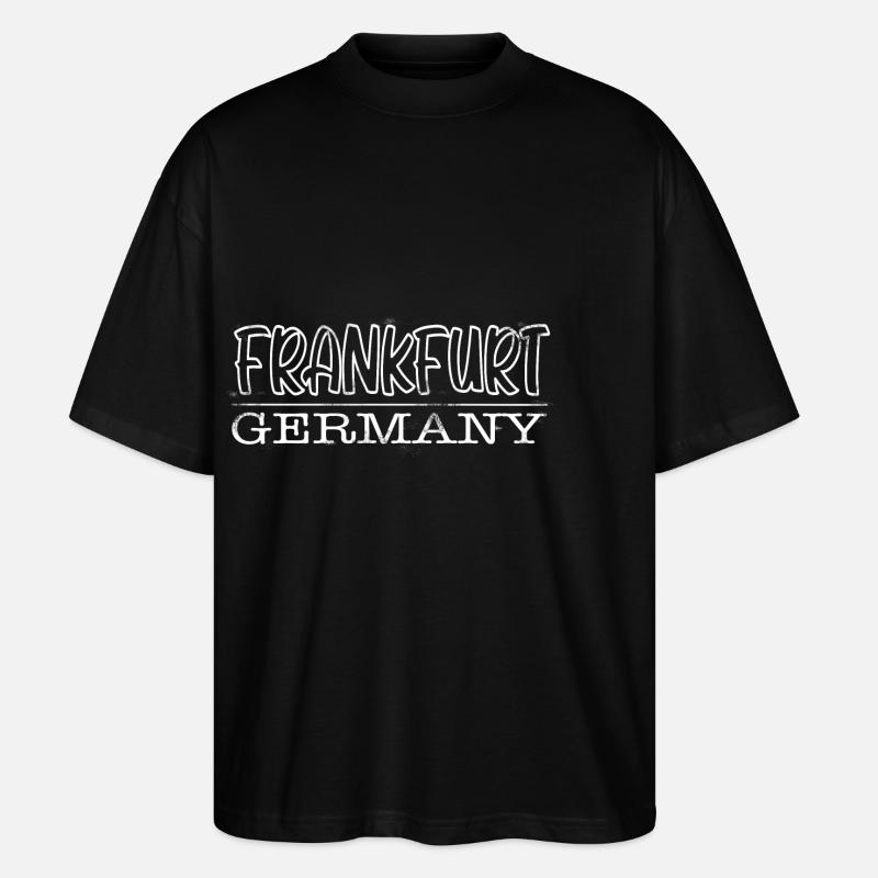 Francfort - T-shirt bio Blaster 2.0 coupe oversize Stanley/Stella Unisexe - noir