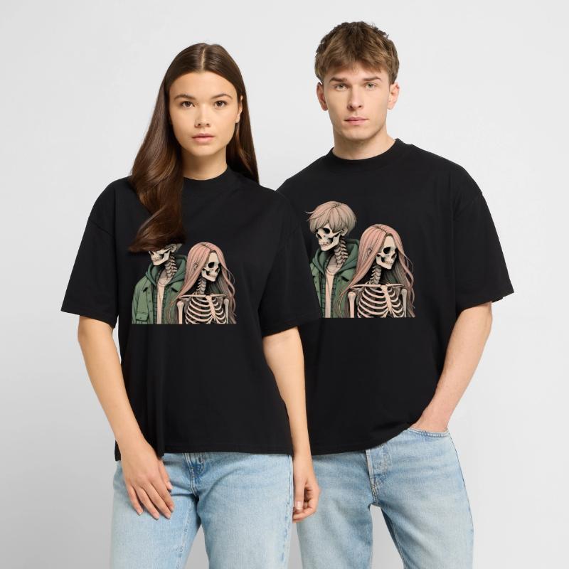 Join the Skeleton Crew Artwork Stanley/Stella Oversized Unisex Organic T-shirt Blaster 2.0
