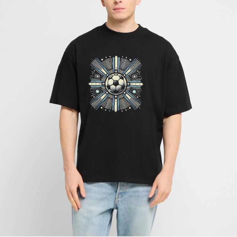 Conception de l’insigne du champion d’Argentine T-shirt bio Blaster 2.0 coupe oversize Stanley/Stella Unisexe