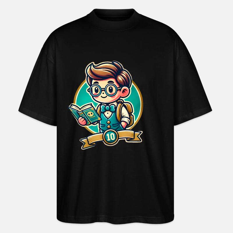 Teach Mode On - Stanley/Stella Oversized Unisex Organic T-shirt Blaster 2.0 - black