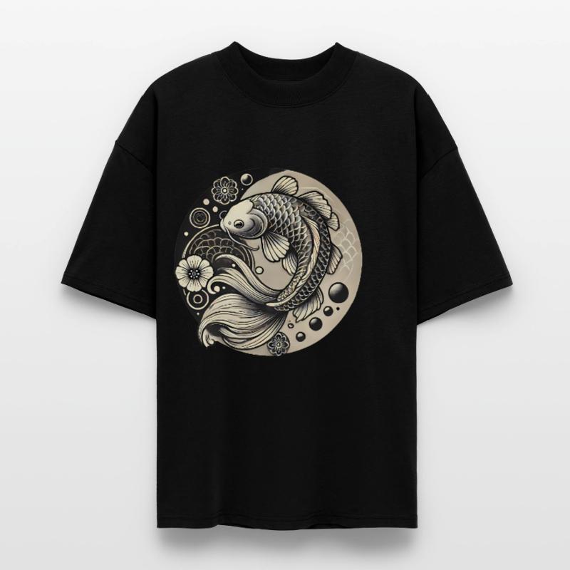 Koi Fish Harmony Design T-shirt bio Blaster 2.0 coupe oversize Stanley/Stella Unisexe