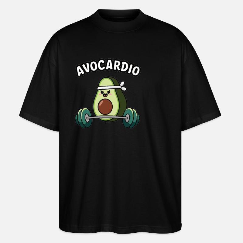 Avocardio - T-shirt bio Blaster 2.0 coupe oversize Stanley/Stella Unisexe - noir