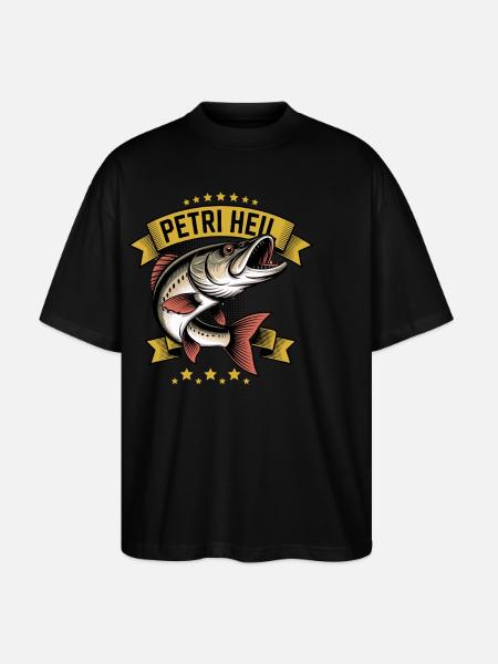 Petri Heil - Stanley/Stella Oversized Unisex Bio T-Shirt Blaster 2.0 - Schwarz