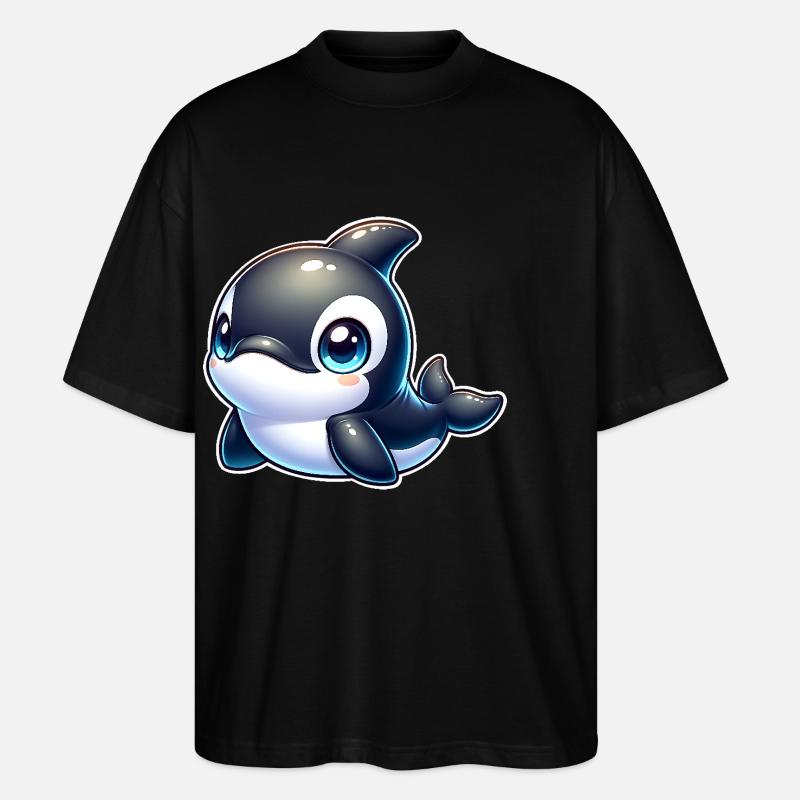 Orca - Stanley/Stella Oversized Unisex Bio T-Shirt Blaster 2.0 - Schwarz