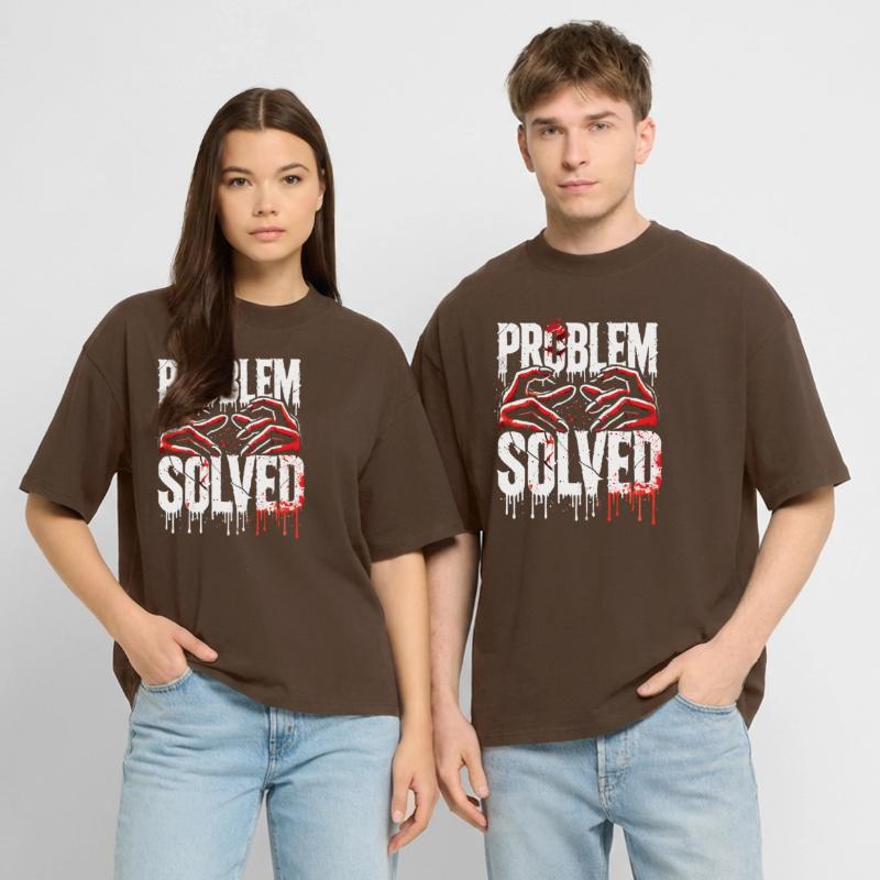 Shocking Solution - Problem Solved Stanley/Stella Oversized Unisex Organic T-shirt Blaster 2.0