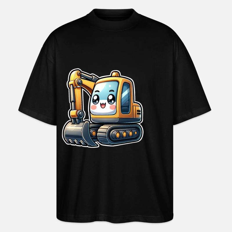 Bagger - Stanley/Stella Oversized Unisex Bio T-Shirt Blaster 2.0 - Schwarz
