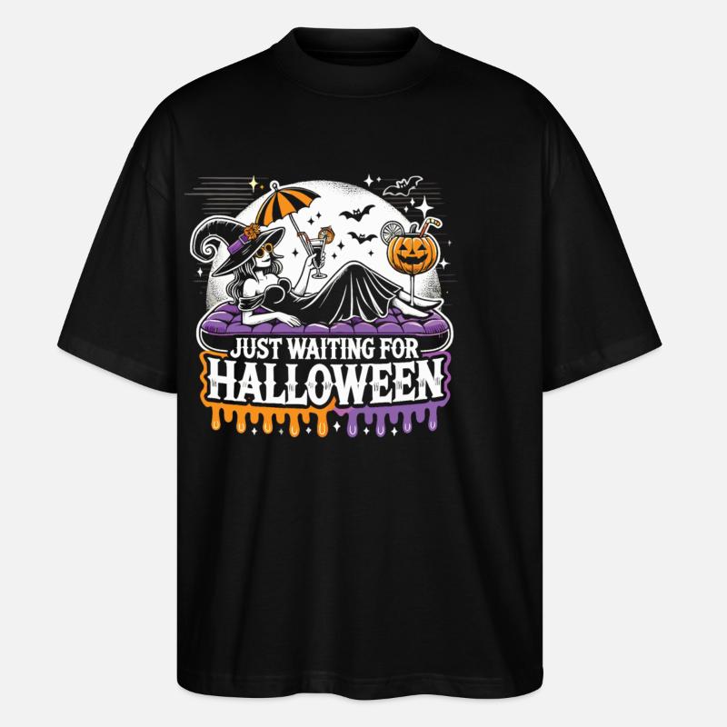 Magical time-out: Witch chills - Stanley/Stella Oversized Unisex Organic T-shirt Blaster 2.0 - black