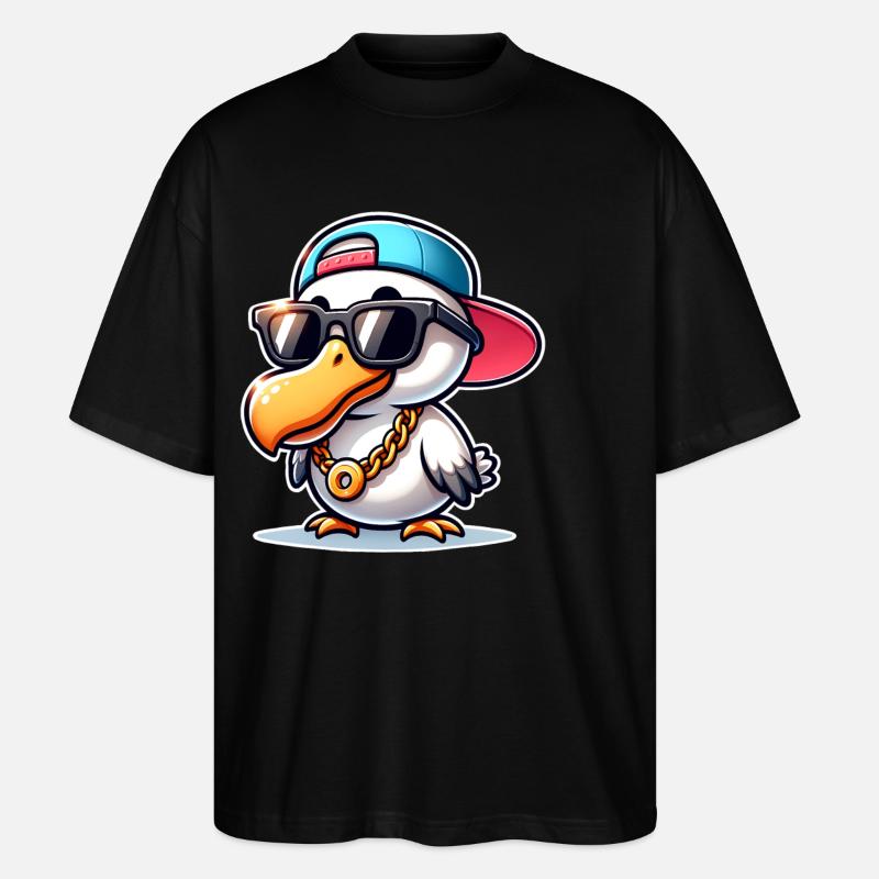 Dodo - T-shirt bio Blaster 2.0 coupe oversize Stanley/Stella Unisexe - noir