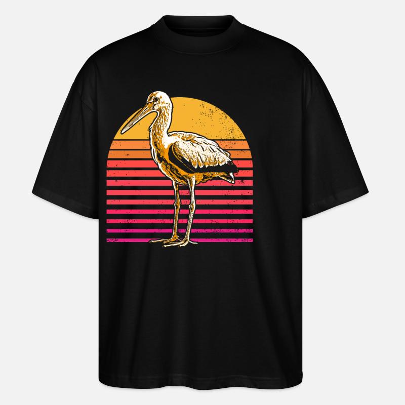 Storch - Stanley/Stella Oversized Unisex Bio T-Shirt Blaster 2.0 - Schwarz