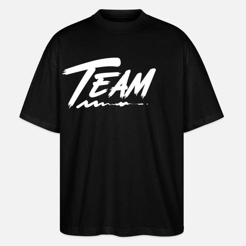 Team - Stanley/Stella Oversized Unisex Bio T-Shirt Blaster 2.0 - Schwarz