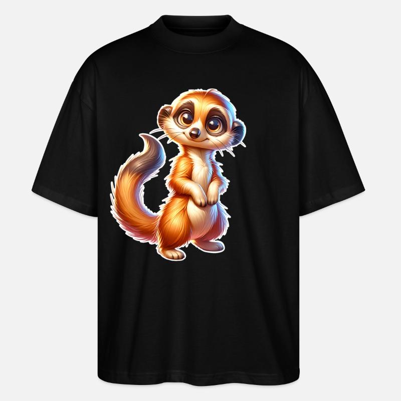 Suricate - T-shirt bio Blaster 2.0 coupe oversize Stanley/Stella Unisexe - noir