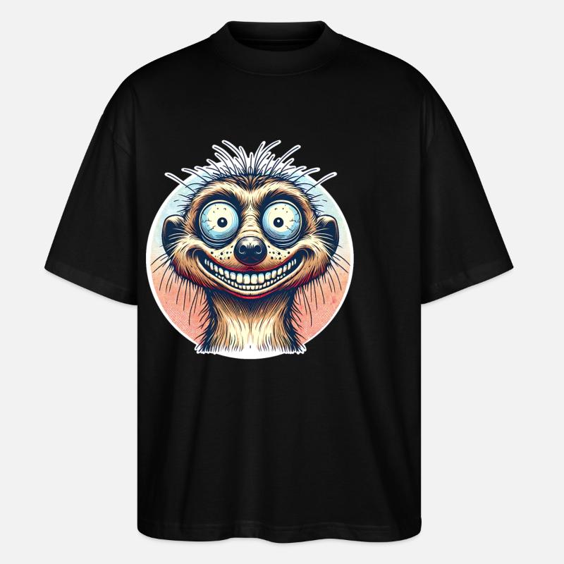 Suricate - T-shirt bio Blaster 2.0 coupe oversize Stanley/Stella Unisexe - noir