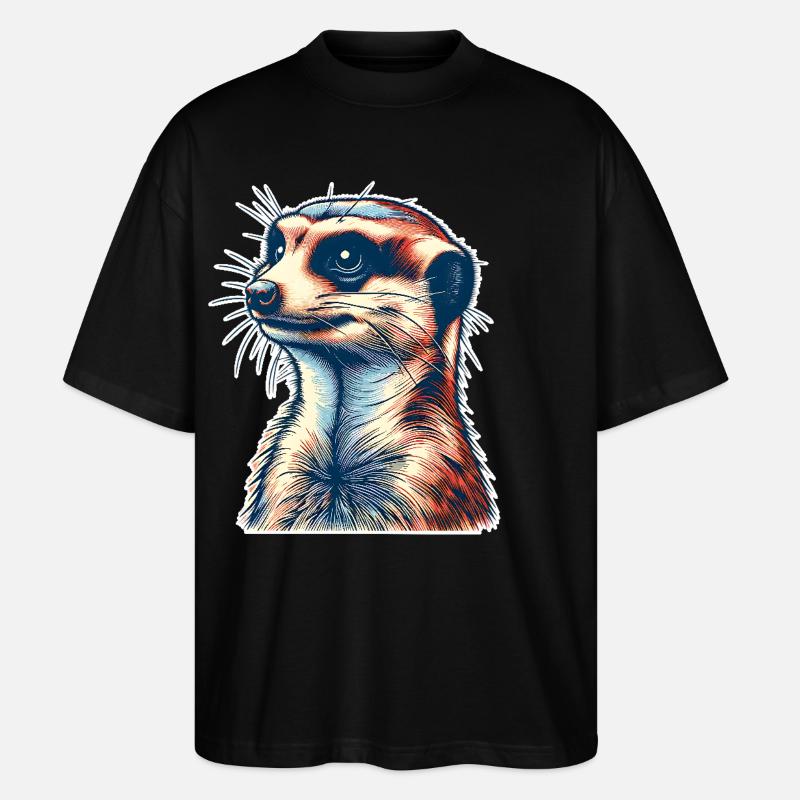 Suricate - T-shirt bio Blaster 2.0 coupe oversize Stanley/Stella Unisexe - noir