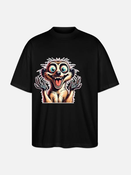Suricate - T-shirt bio Blaster 2.0 coupe oversize Stanley/Stella Unisexe - noir
