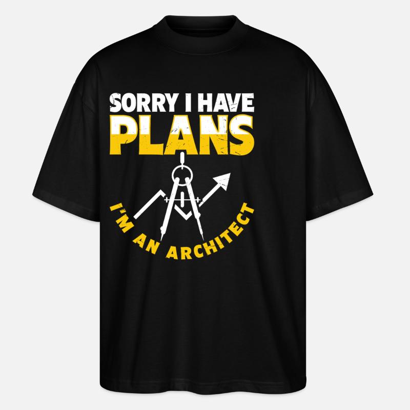 Architecte - T-shirt bio Blaster 2.0 coupe oversize Stanley/Stella Unisexe - noir