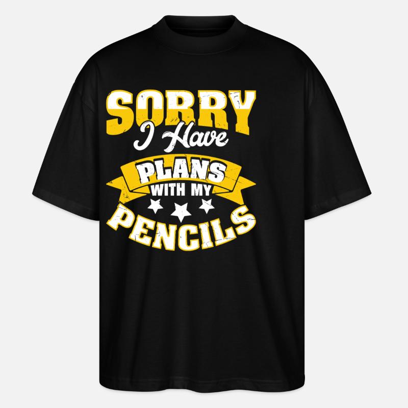 Architekt - Stanley/Stella Oversized Unisex Bio T-Shirt Blaster 2.0 - Schwarz
