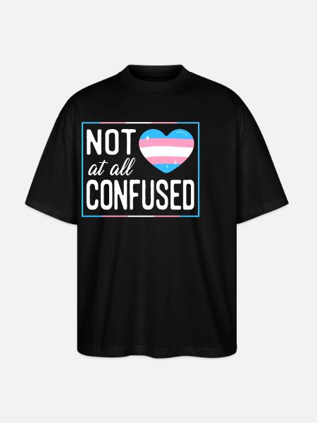 Fierté LGBT transgenre - T-shirt bio Blaster 2.0 coupe oversize Stanley/Stella Unisexe - noir