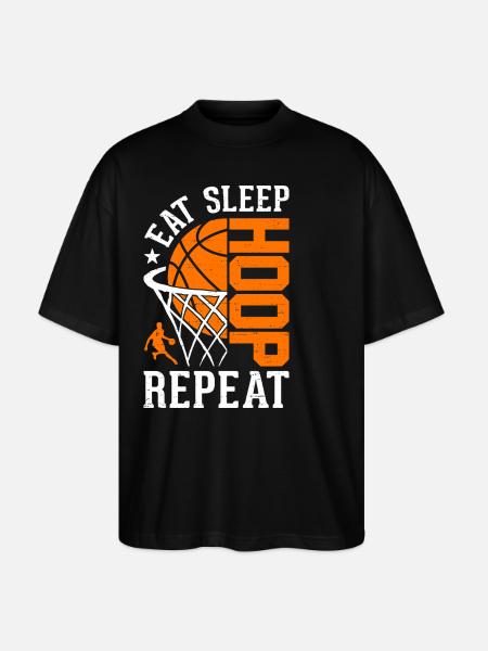 Basketball - Stanley/Stella Oversized Unisex Organic T-shirt Blaster 2.0 - black