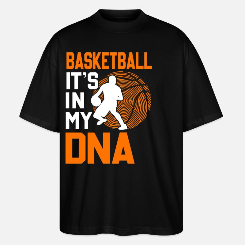 Basketball - Stanley/Stella Oversized Unisex Bio T-Shirt Blaster 2.0 - Schwarz