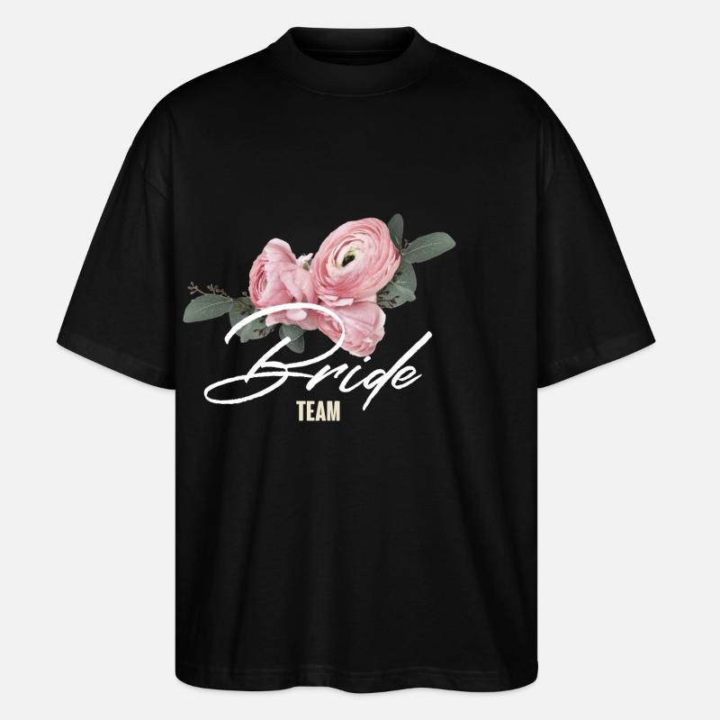 Équipe Bride - T-shirt bio Blaster 2.0 coupe oversize Stanley/Stella Unisexe - noir