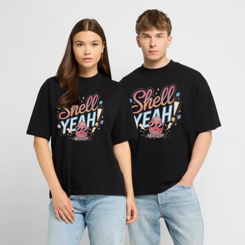 Shell yes! – Cool Easter Egg Stanley/Stella Oversized Unisex Organic T-shirt Blaster 2.0