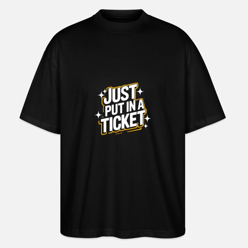 Technical Support Computer - Stanley/Stella Oversized Unisex Organic T-shirt Blaster 2.0 - black
